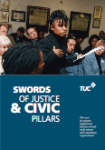 TUC Swords of justice and civic pillars